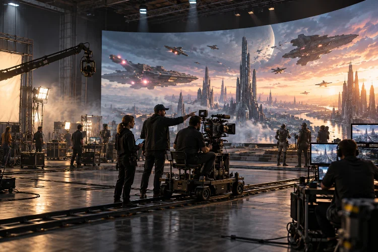 Integrating LED Volume Stages Into Film Production Pipelines