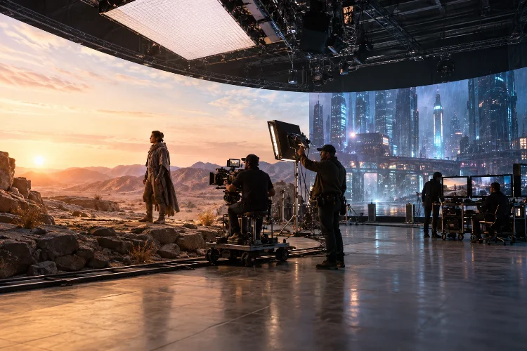 Virtual Production Workflows for Complex Feature Film Scenes